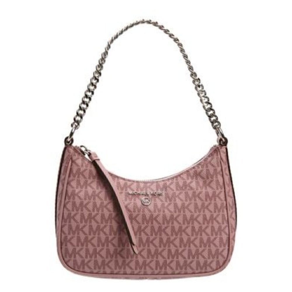 Michael Kors Jet Set Charm Small Chain Pouchette Shoulder Handbag